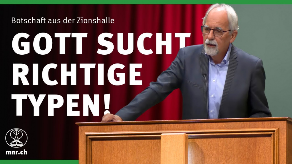 Gott sucht richtige Typen! Paul Minder Botschaften Mitternachtsruf